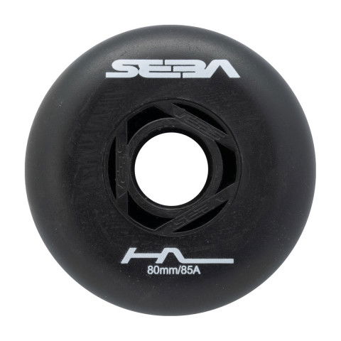 Kółka - Kółka do Rolek Seba HL 80mm/85a - Czarne (1 szt.) - Zdjęcie 1