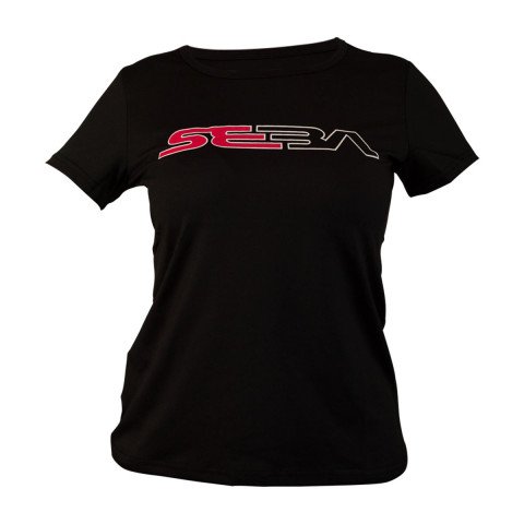 Koszulki - Koszulka Seba Sport Women - Czarna - Zdjęcie 1