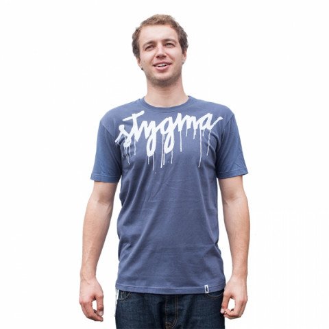 Koszulki - Koszulka Stygma Tag - Tshirt - Granatowy - Zdjęcie 1