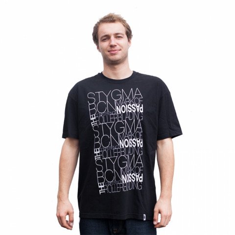 Koszulki - Koszulka Stygma Worldwide - Black - Zdjęcie 1