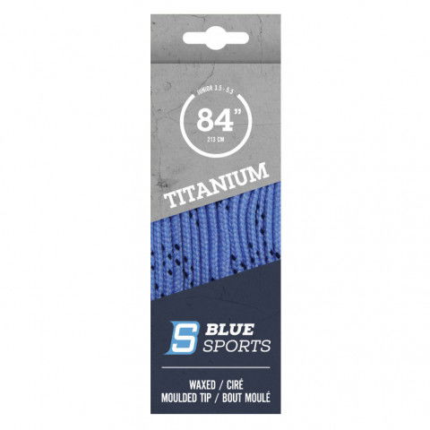 Sznurówki - Sznurówki BlueSports Titanum - Niebieskie - Zdjęcie 1