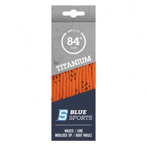 Sznurówki - Sznurówki BlueSports Titanum - Pomarańczowe - Zdjęcie 1
