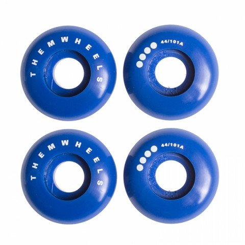 Kółka - Kółka do Rolek THEM Grind Wheels 44mm/100a - Blue - Zdjęcie 1