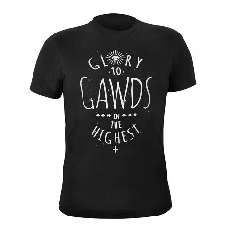 Koszulki - Koszulka Gawds Glory T-shirt - Czarny - Zdjęcie 1