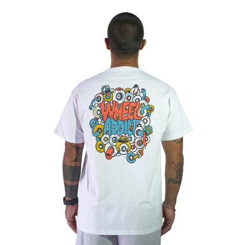 Koszulki - Koszulka Wheeladdict Disorder TS - Biały - Zdjęcie 1