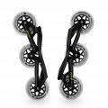 Szyny do rolek Rollerblade 3x110 11.6'' Speed Pack - Czarne