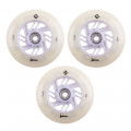 Kółka do Rolek Luminous LED 110mm/85a - White/Glow (3 szt.)