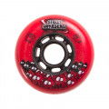 Kółka do Rolek FR Street Invaders 76mm/84a - Czerwone