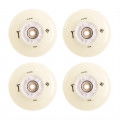 Kółka do Rolek Luminous LED 90mm/85a - White/Glow (4 szt.)