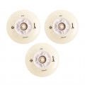 Kółka do Rolek Luminous LED 100mm/85a - White/Glow (3 szt.)