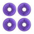 Kółka do Rolek Luminous LED 72mm/85a - Purpurowe (4 szt.)