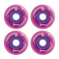 Kółka do Rolek Luminous LED 76mm/85a - Purpurowy Haze (4 szt.)