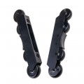 Szyny do rolek Flat Antony Pottier 267mm Czarne - Kompletne