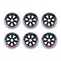 Kółka do Rolek Rollerblade Hydrogen 125mm/85a - Czarne (6 szt.)