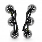 Szyny do rolek Rollerblade 3x110 11.6'' Speed Pack - Czarne