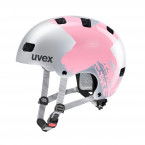 Kask Uvex Kid 3 – Silver/Rose