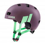 Kask Uvex Kid 3 cc - Śliwkowo/Miętowy