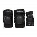 Ochraniacze Powerslide Basic Kids Tri-Pack - Czarny