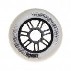 Kółka do Rolek Powerslide Spinner 100mm/88a Full Profile - Białe (1 szt.)