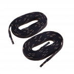 Sznurówki Ground Control Waxed Laces Metal Tip - Czarne