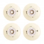 Kółka do Rolek Luminous LED 90mm/85a - White/Glow (4 szt.)