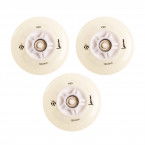 Kółka do Rolek Luminous LED 100mm/85a - White/Glow (3 szt.)