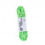 Sznurówki CadoMotus Waxed Laces - Fluo Green/Black Dots