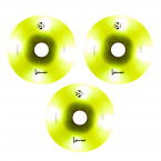 Kółka do Rolek Luminous LED 100mm/85a - Canary (3 szt.)