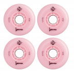 Kółka do Rolek Luminous LED 76mm/85a - Flamingo (4 szt.)