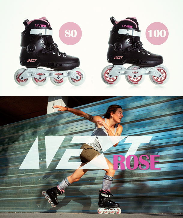 Rolki Powerslide Next Rose Rolki Powerslide Next Rose